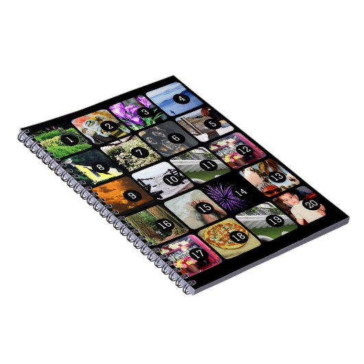 20のイメージはあなたのInstagramのスタイルの写真カバーを作ります ノートブック (右側)