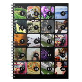 20のイメージはあなたのInstagramのスタイルの写真カバーを作ります ノートブック (正面)