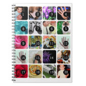 20のイメージはあなたのInstagramのスタイルの写真カバーを作ります ノートブック (正面)