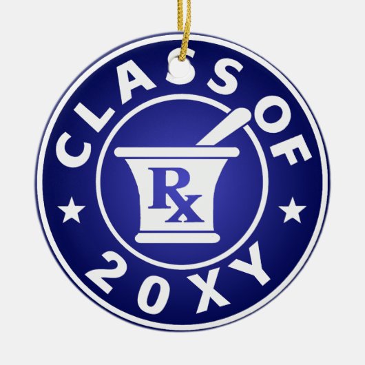 20のクラスか。か。 薬学 セラミックオーナメント (正面)