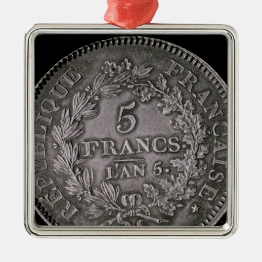 20のソルのポンド メタルオーナメント (正面)