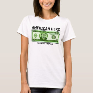 20のドル札のハリエットTubman Tシャツ