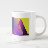 20のoz。 茶マグ ジャンボコーヒーマグカップ (右)