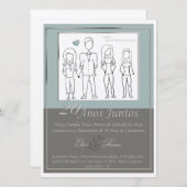 20アノスアニバーサリー招待状 招待状 (正面/裏面)