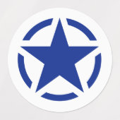 20アメリカンスターステンシルヴィンテージデカール ラベル (デザイン2)