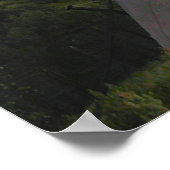 20インチx20インチ金ゴールドマットチェロキー賛美の祈りの言葉プリント ポスター (角)