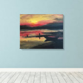 20インチx 16インチx 0.75インチストレッチキャンバス印刷 キャンバスプリント (インサイチュ (ウッドフロア))