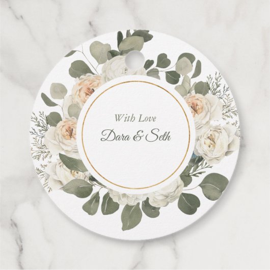 20エレガント周年記念メッセージカード フェイバータグ (裏面)