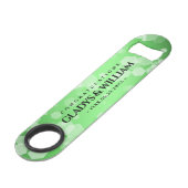 20エレガント日38日エメラルド55周年結婚記念 スピード栓抜き (正面アングル)