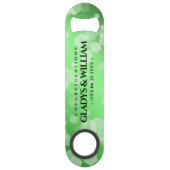 20エレガント日38日エメラルド55周年結婚記念 スピード栓抜き (正面)