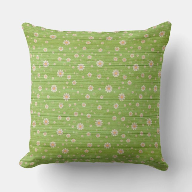 20エレガント"X20"フローラオン木材トレンディー人気がある アウトドアクッション (正面)