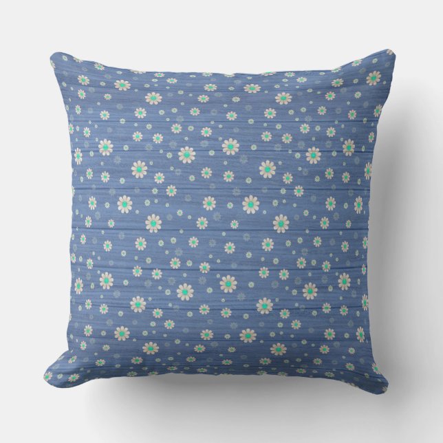 20エレガント"X20"フローラオン木材トレンディー人気がある アウトドアクッション (正面)