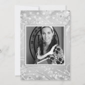 20エレガントXXクラス、写真、トップパー卒業 招待状 (裏面)