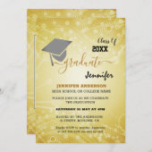 20エレガントXXクラス、写真、トップパー卒業 招待状 (正面/裏面)