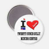 20オンスのガリー鉱業センター – I Love マグネット (正面/裏面)