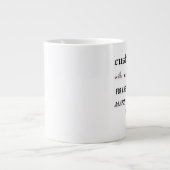 20オンスのジャンボマグカップを個人用にする ジャンボコーヒーマグカップ (正面)