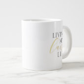 20オンスの私の生活。マグ ジャンボコーヒーマグカップ (正面右)