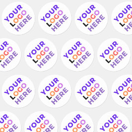 20カスタム社ビジネスロゴ | ブランド ラウンドシール