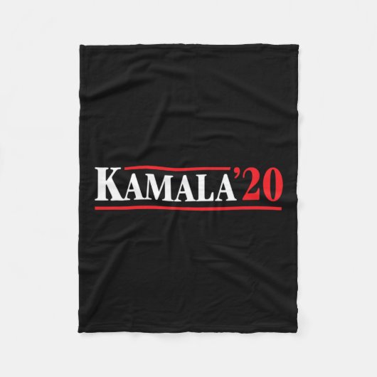 20カマラハリス2020 フリースブランケット (正面)