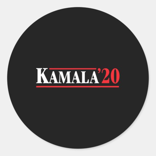 20カマラハリス2020 ラウンドシール (正面)