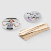 20キスをするsさよならパーソナライズされた ハンドファン (組立なし)