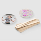 20キスをするsさよならパーソナライズされた ハンドファン (組立なし)