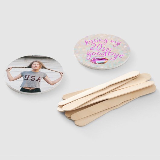 20キスをするsさよならパーソナライズされた ハンドファン (組立なし)