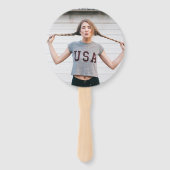 20キスをするsさよならパーソナライズされた ハンドファン (正面)