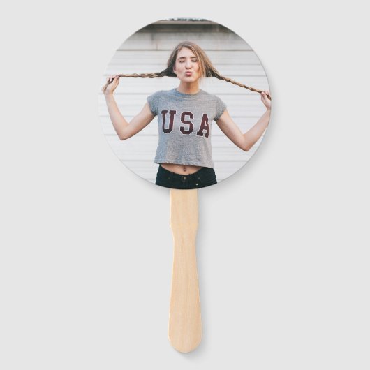 20キスをするsさよならパーソナライズされた ハンドファン (正面)