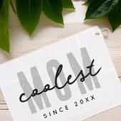 20クールXX年からのマモダンムシンプル名門私立校風の ゴルフタオル