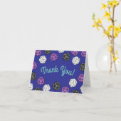 20サイドサイコロDNDゲーム子供の誕生日パーティー カード (黄色い花)