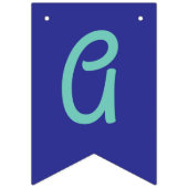 20サイドサイコロDNDゲーム子供の誕生日パーティー バンティングフラッグ (第3の旗)