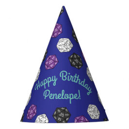 20サイドサイコロDNDゲーム子供の誕生日パーティー パーティーハット