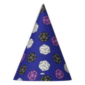 20サイドサイコロDNDゲーム子供の誕生日パーティー パーティーハット (左)