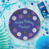 20サイドサイコロDNDゲーム子供の誕生日パーティー ペーパープレート (パーティー)