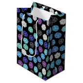 20サイドサイコロDNDゲーム子供の誕生日パーティー ミディアムペーパーバッグ (正面アングル)