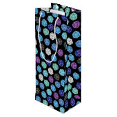 20サイドサイコロDNDゲーム子供の誕生日パーティー ワインギフトバッグ (裏面アングル)