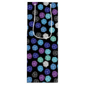 20サイドサイコロDNDゲーム子供の誕生日パーティー ワインギフトバッグ (正面)