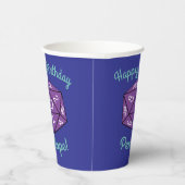 20サイドサイコロDNDゲーム子供の誕生日パーティー 紙コップ (右)