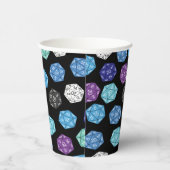 20サイドサイコロDNDゲーム子供の誕生日パーティー 紙コップ (右)