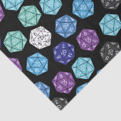 20サイドサイコロDNDゲーム子供の誕生日パーティー 薄葉紙 (詳細)