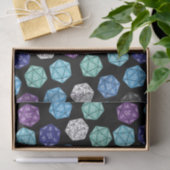 20サイドサイコロDNDゲーム子供の誕生日パーティー 薄葉紙 (ギフト)