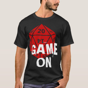 20サイドダイ-ゲーマー Tシャツ