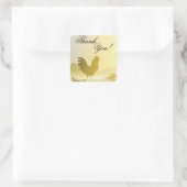 20サンキュースティッカーサニーモーニングファームカントリーR スクエアシール (バッグ)