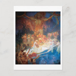 #20スラブのアポテオーシス、ミュシャ ポストカード
