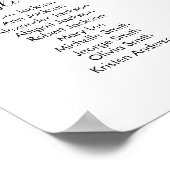 20テーブルようこそ結婚の200ゲストの座席表 ポスター (角)