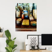 20ドルの咳止め薬と歯粉の下から始まる ポスター (ホームオフィス)