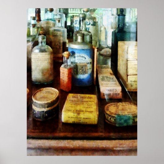 20ドルの咳止め薬と歯粉の下から始まる ポスター (正面)