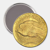 20ドルアメリカ鷲金貨 マグネット (正面/裏面)