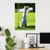 20ドル以下で開始 – かかし ポスター (ホームオフィス)